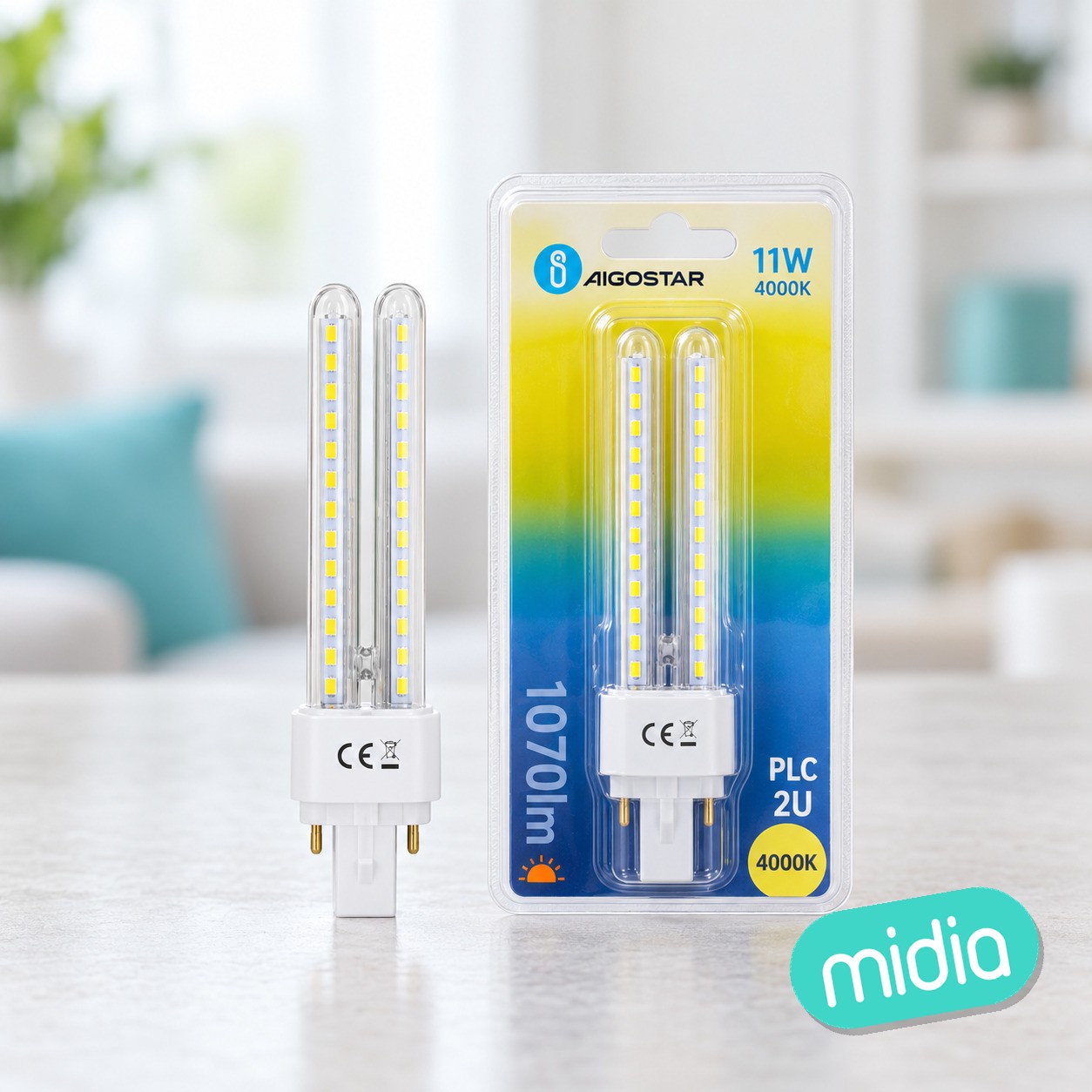 Tubo led plc 2u 11w