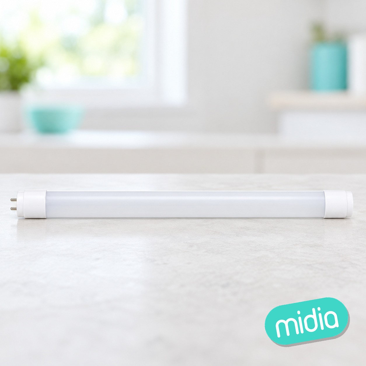 Tubo de plástico LED T8 1,2m 18W