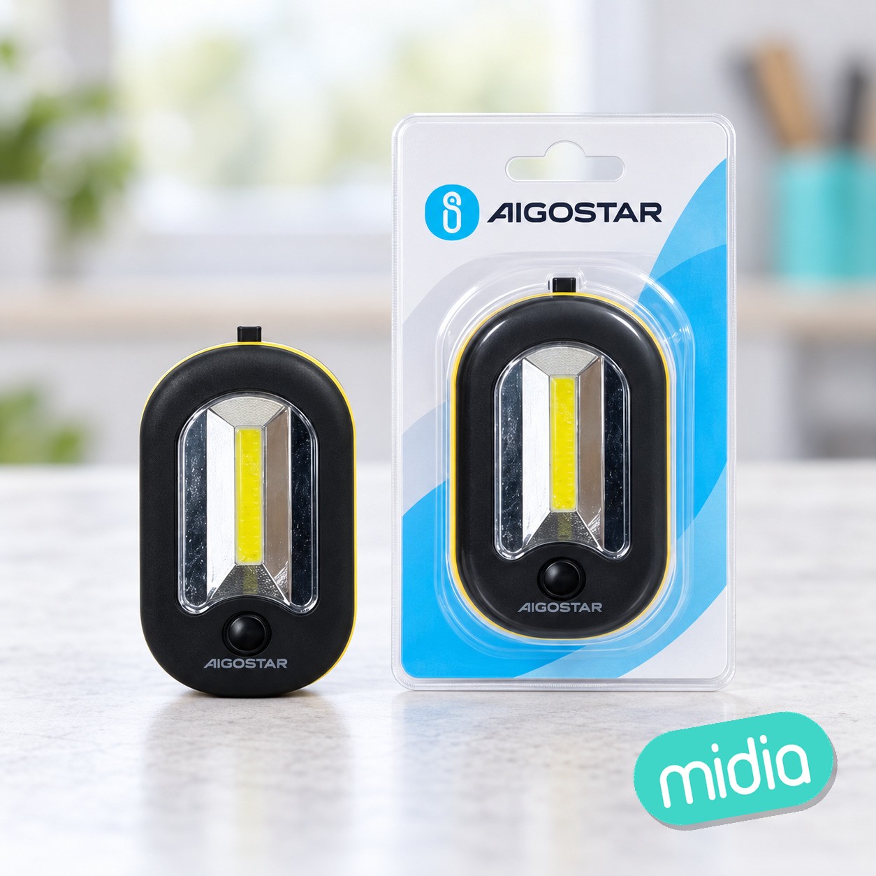 Foco de trabajo LED-AAA-3W-Luz Fría-IP44-ABS