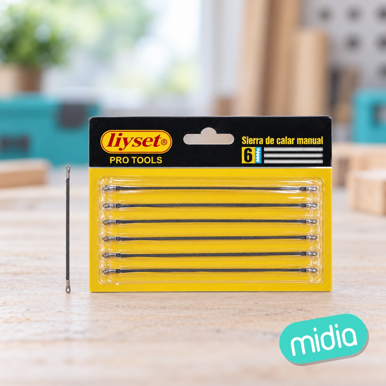 Hojas de sierra de calar manual xh002-6pcs170mm