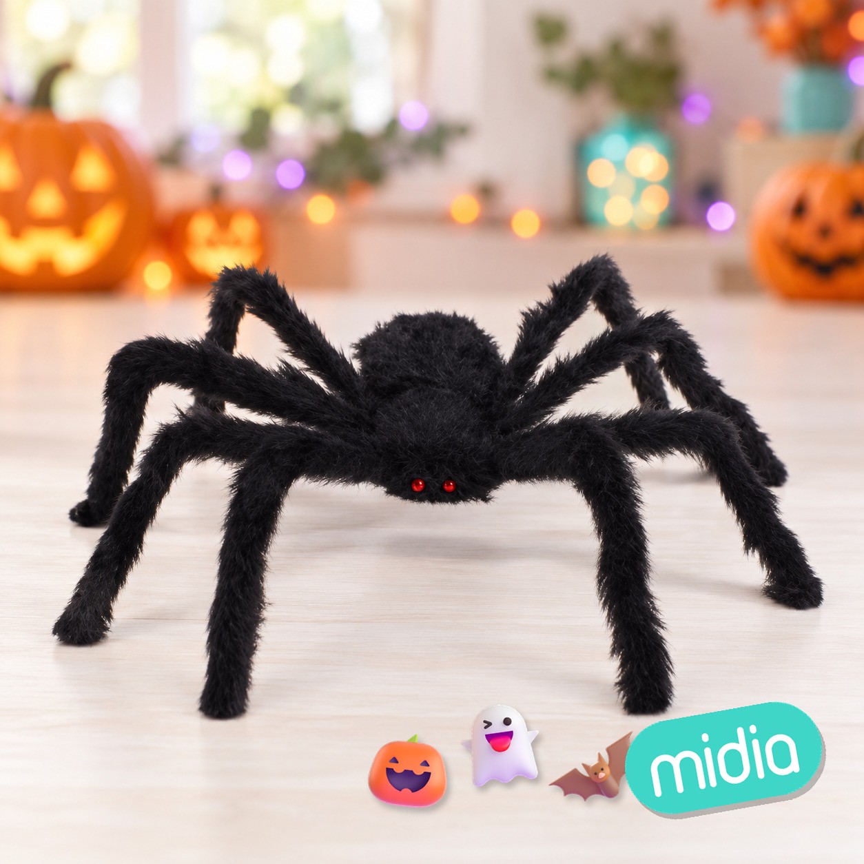 Araña neg 90cm