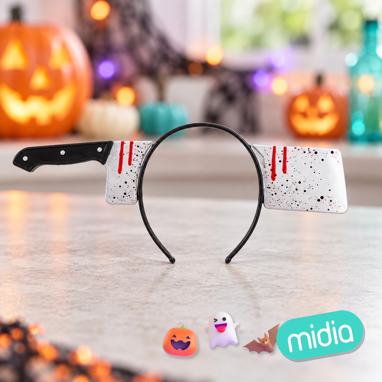 Diadema con cuchillo