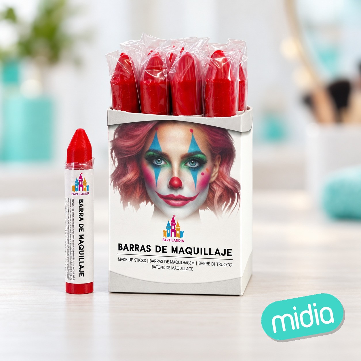 Cera rojo vivo