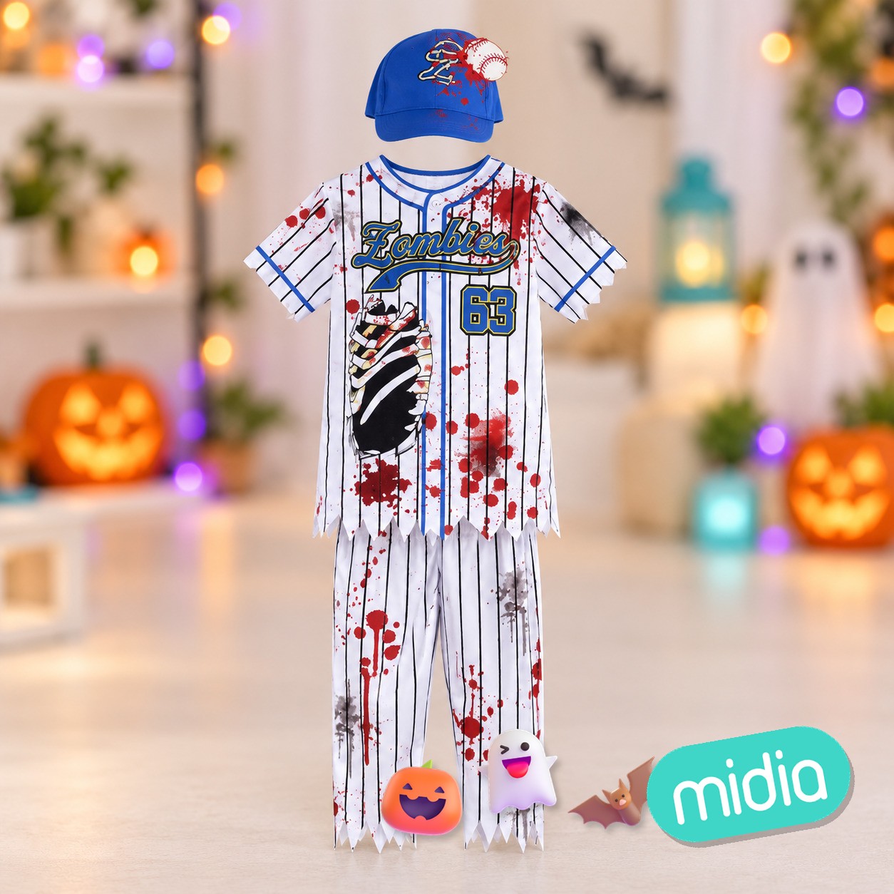 Jugador beisbol zombie 5-6