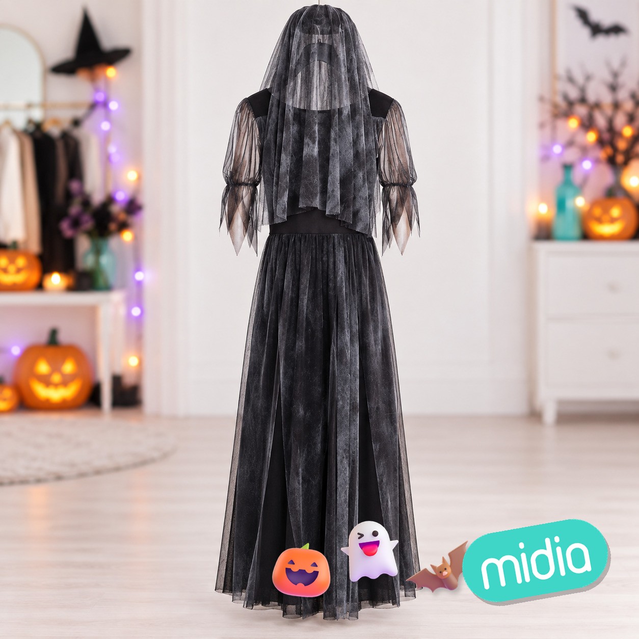 Viuda negra velo m