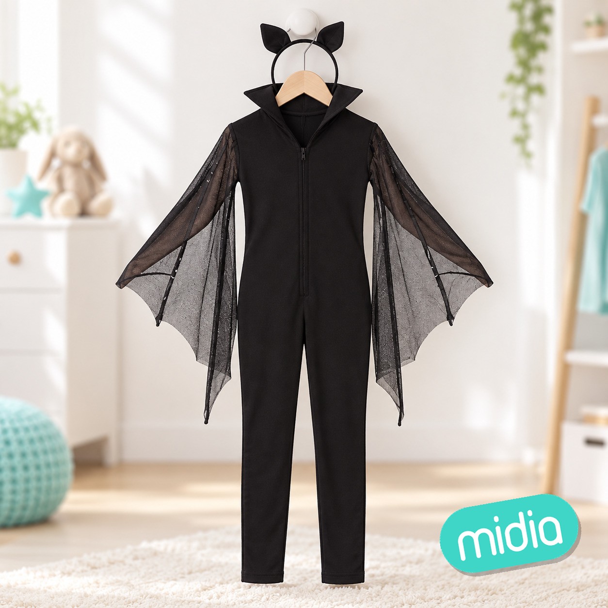 Mujer murcielago mono 7-9