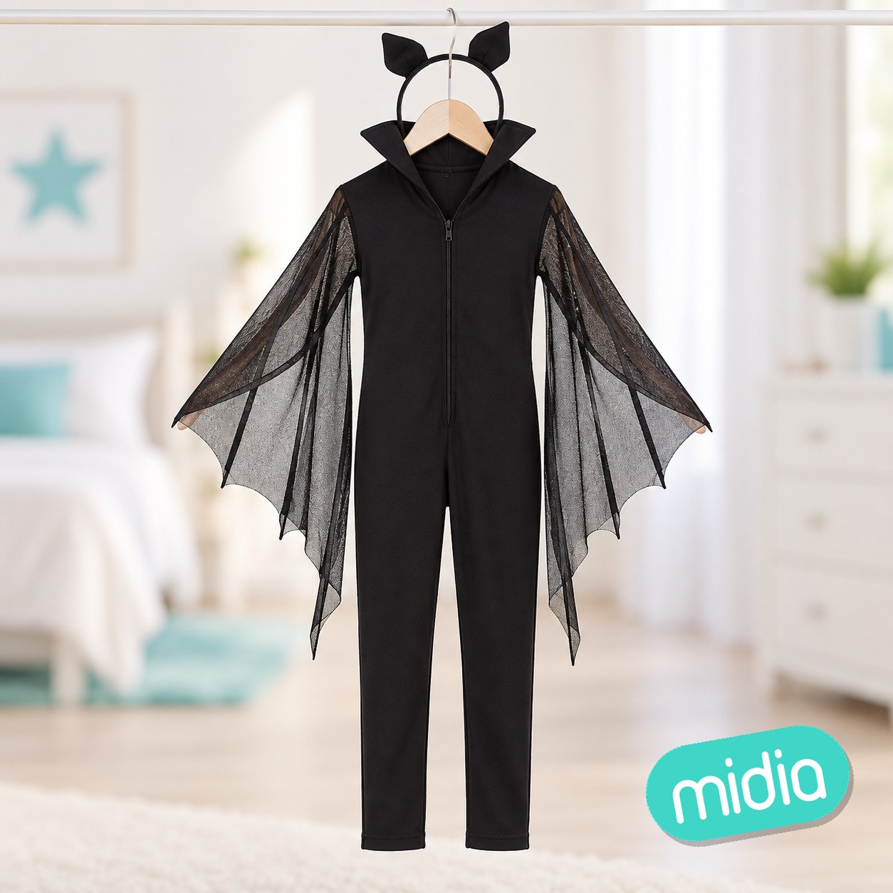 Mujer murcielago mono 10-12