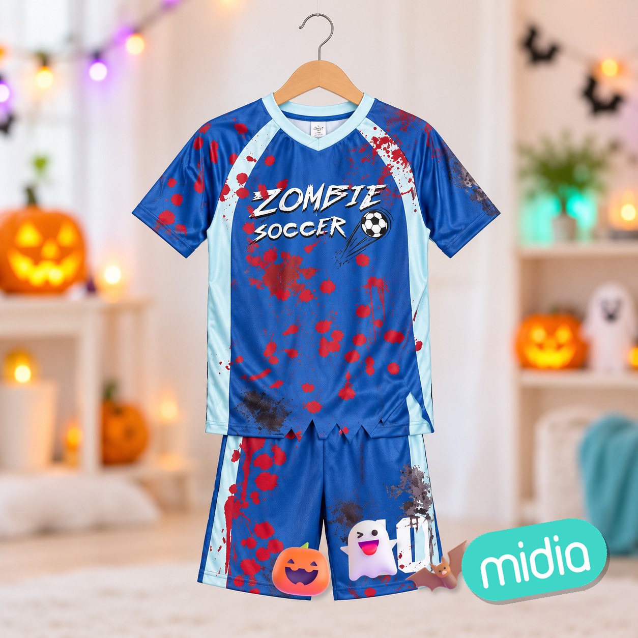 Jugador futbol zombie m