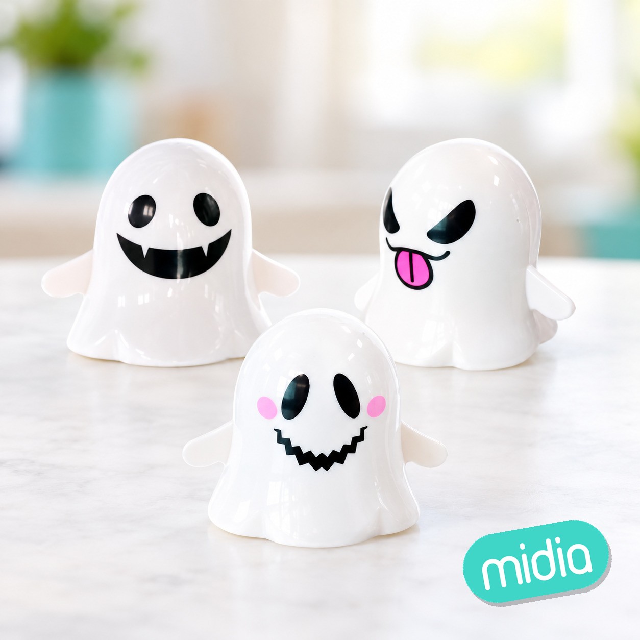 Surtido figuras fantasmas 12pc