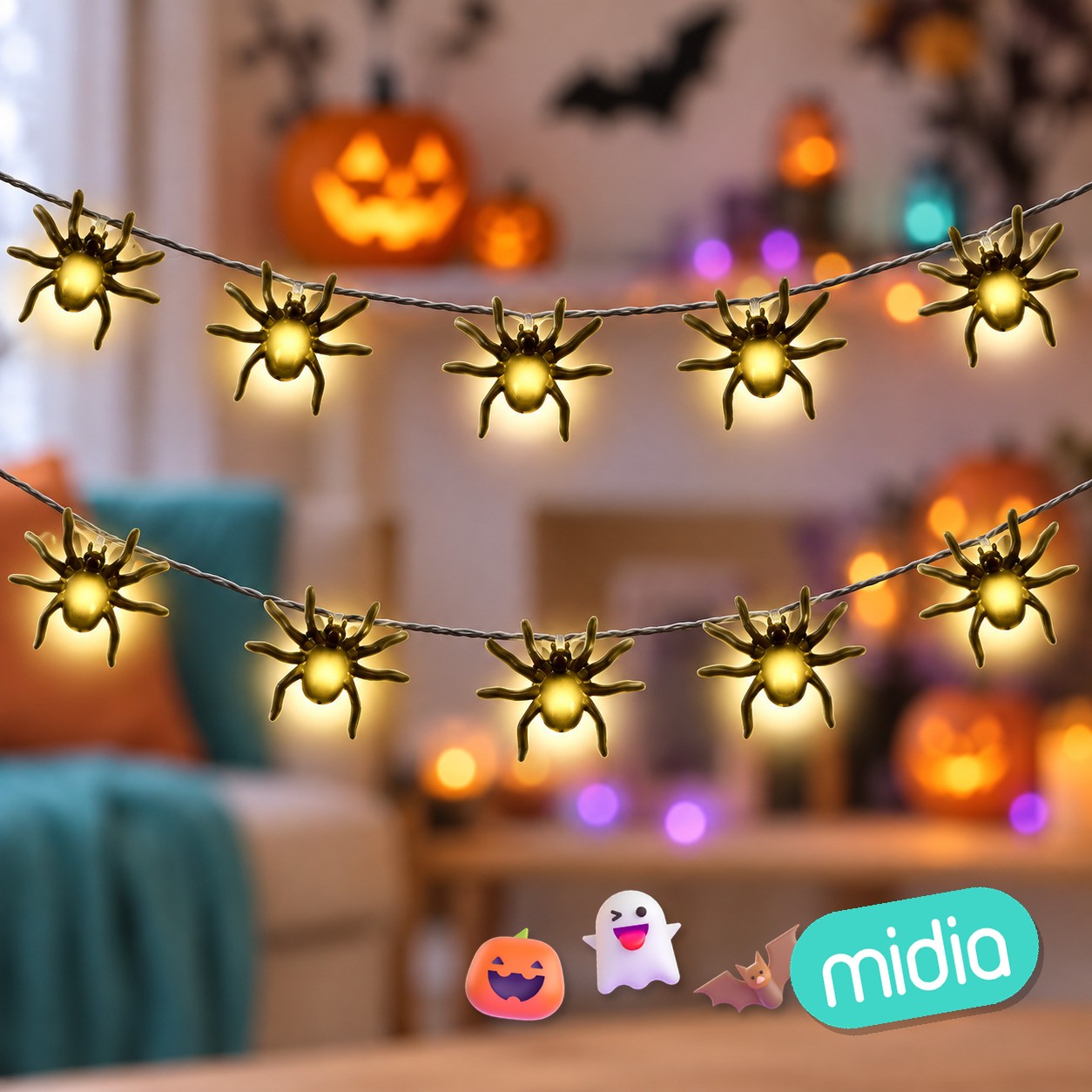 Guirnalda led mini spider