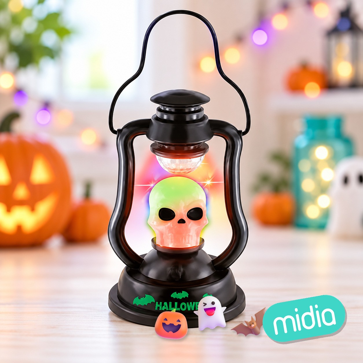 Farolillos halloween luz 28,5*12cm