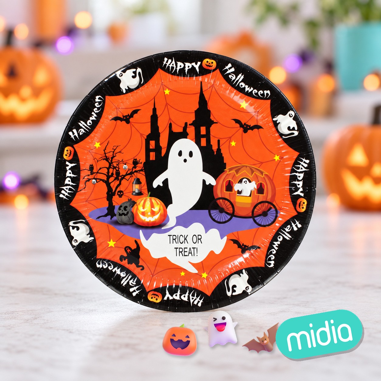 Plato 18cm hlw print 6pc