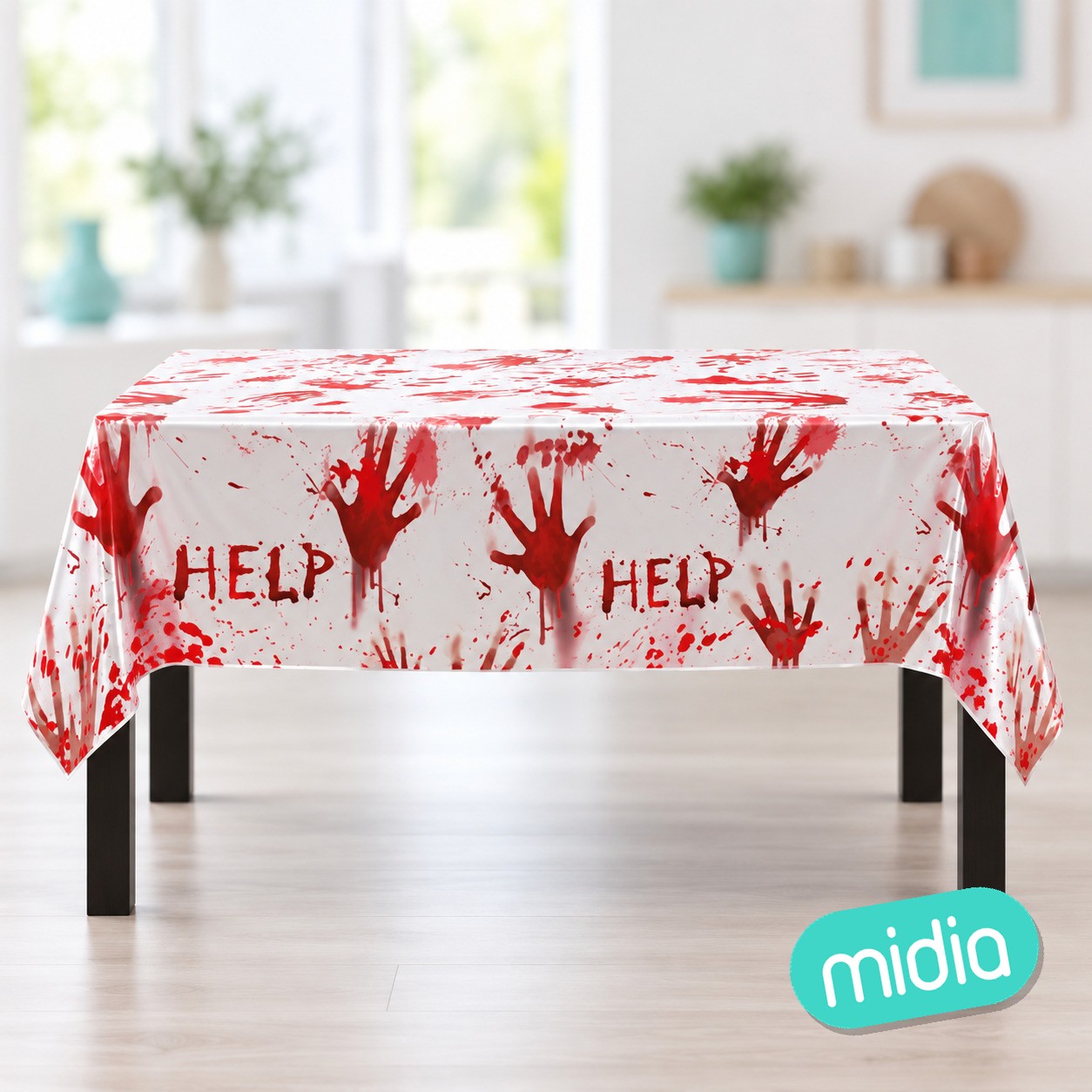 Mantel halloween help 137*274cm