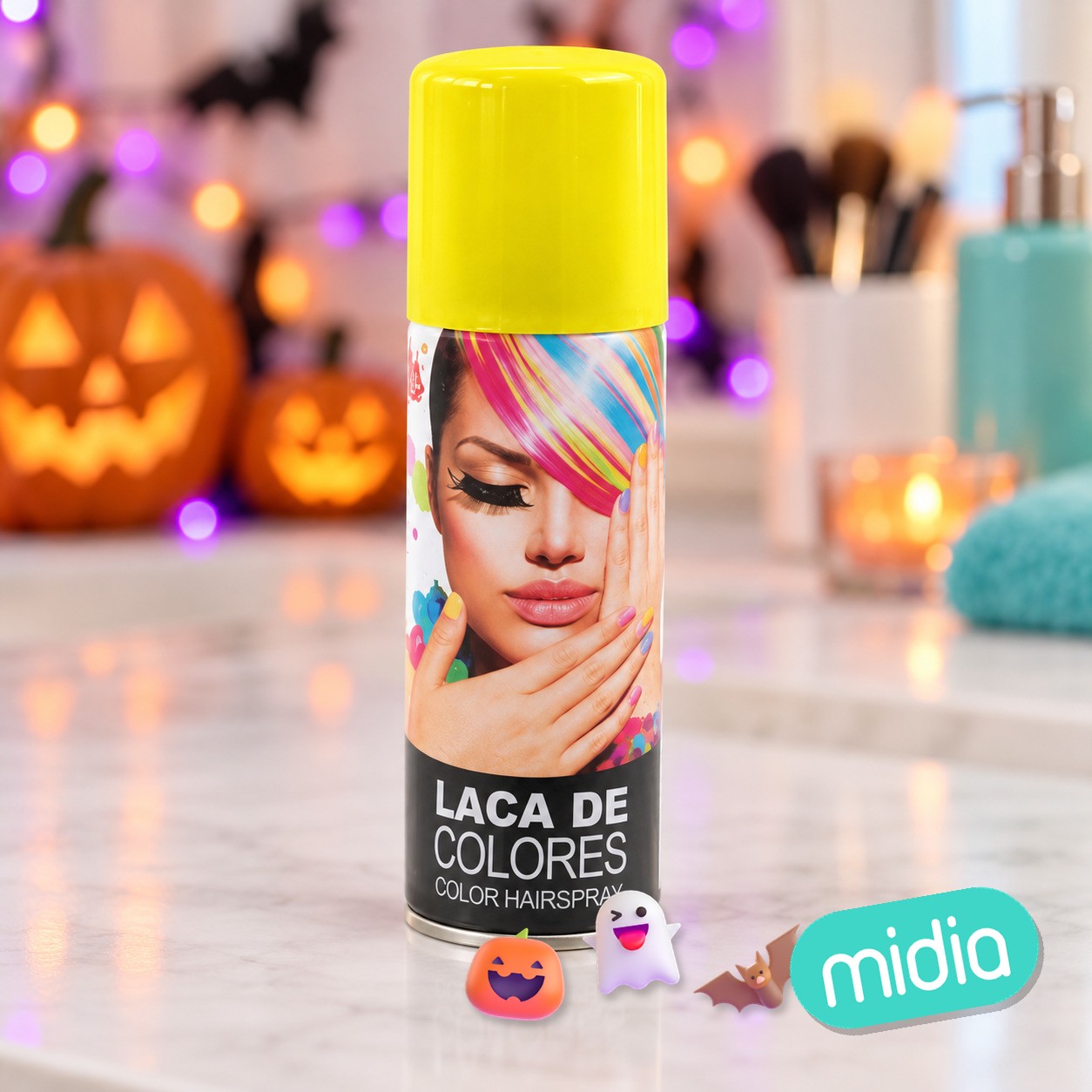 Laca Color Amarillo 125 ml.