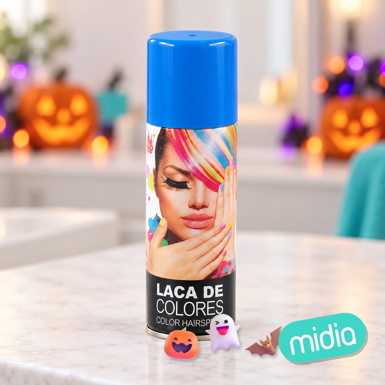 Laca Color Azul 125 ml.