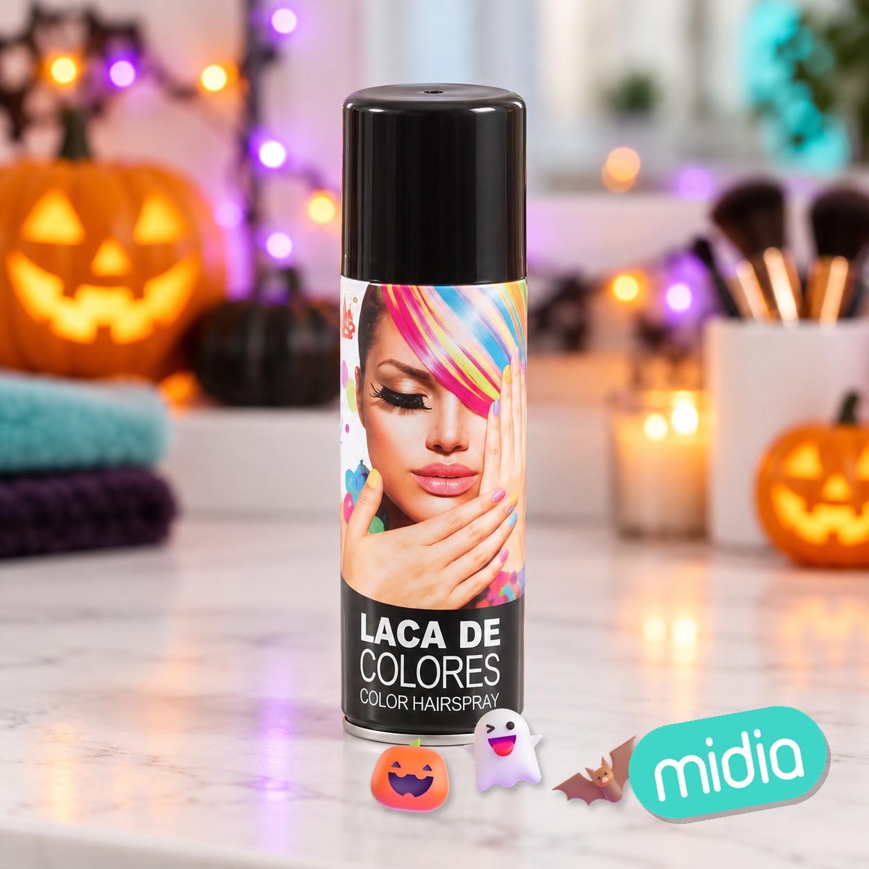 Laca Color Negro 125 ml.