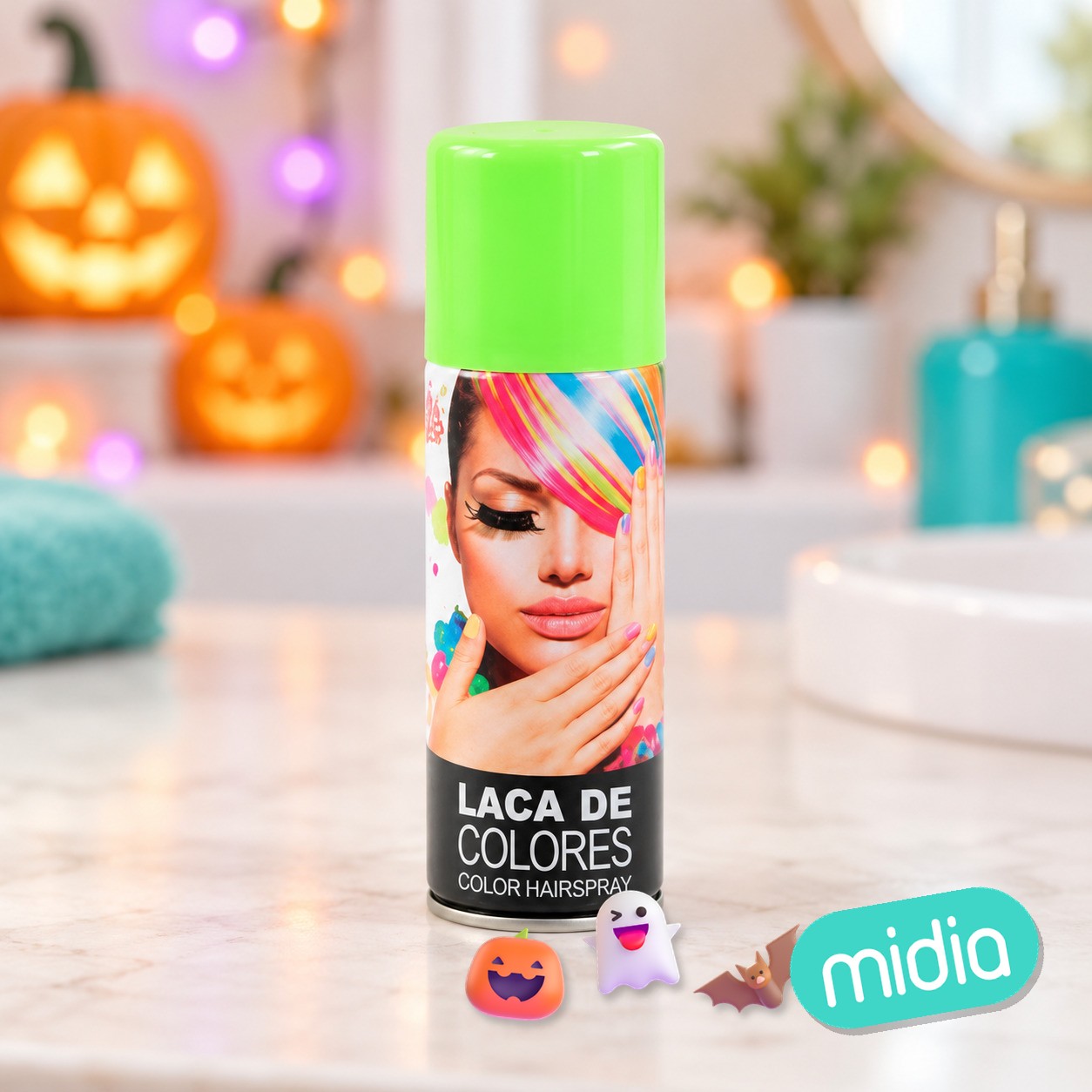 Laca Color Verde Claro 125 ml.
