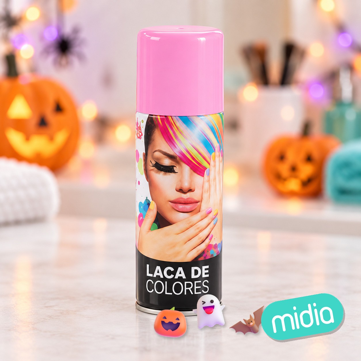 Laca Color Rosa Claro 125 ml.