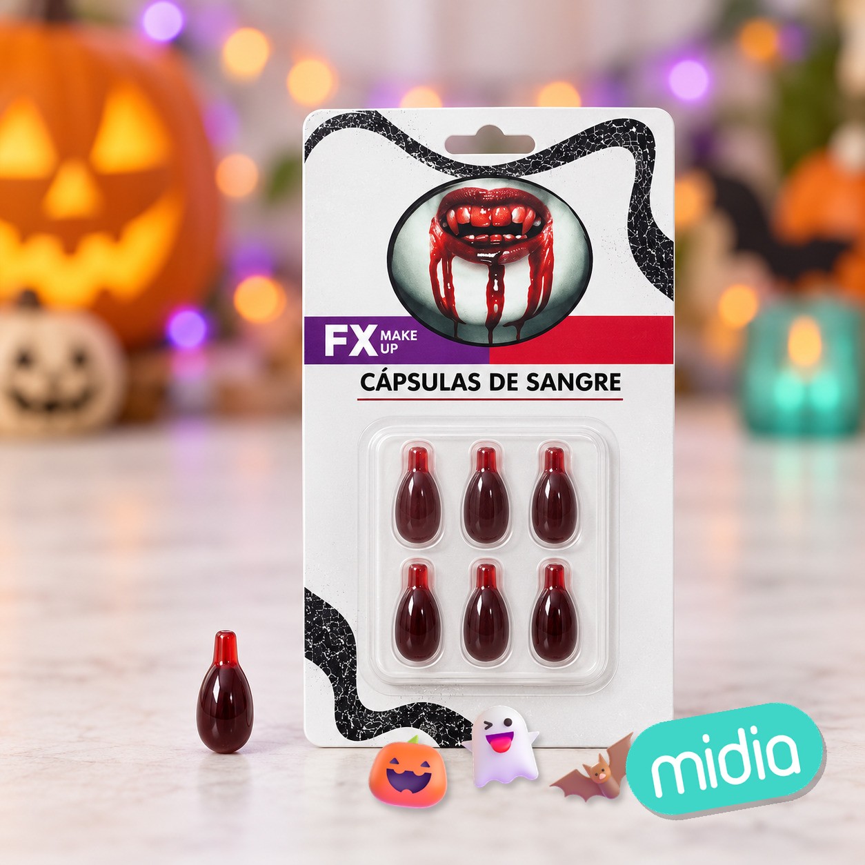 Capsulas sangre 6pc