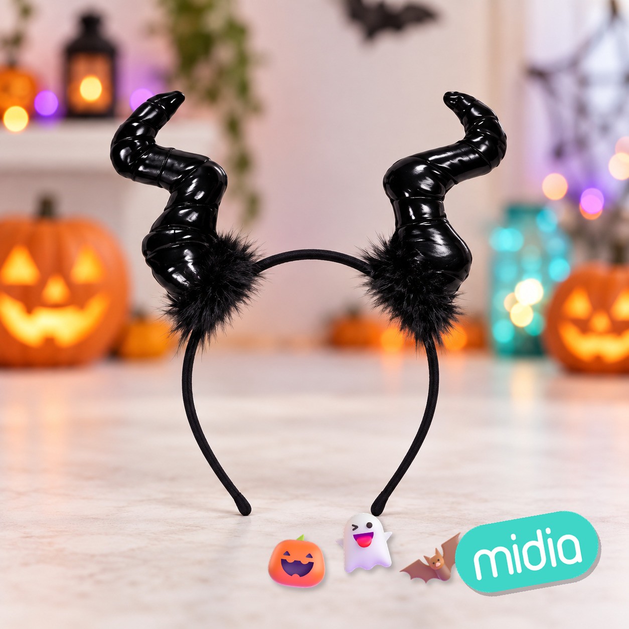 Diadema cuernos malefic