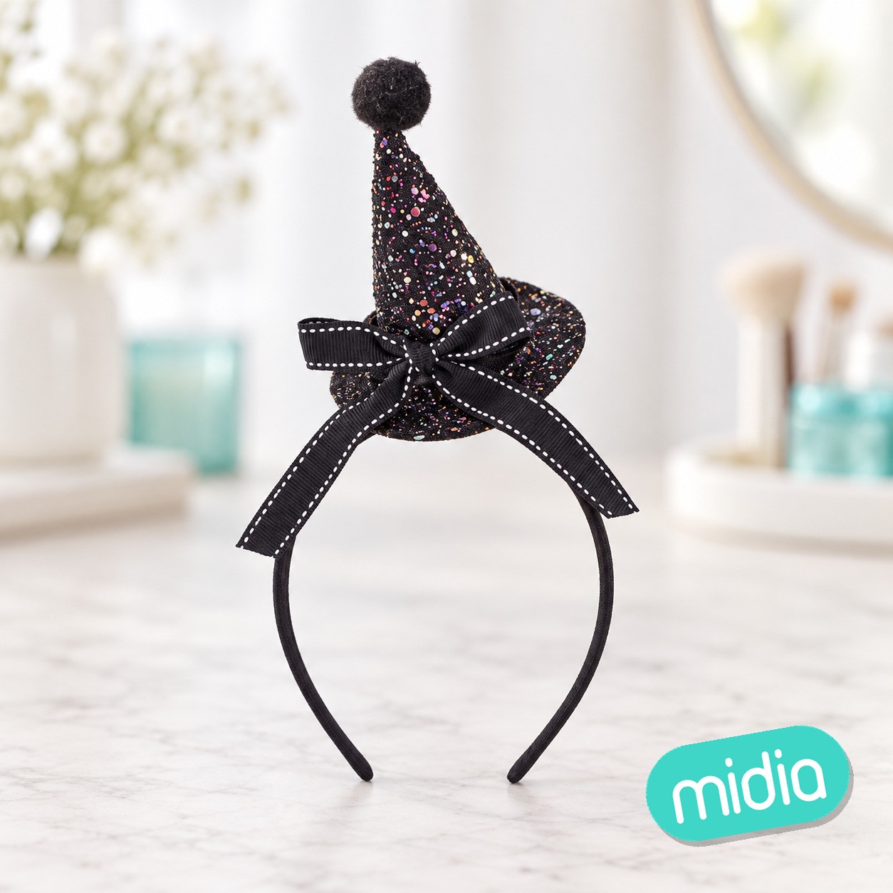 Diadema bruja blingbling