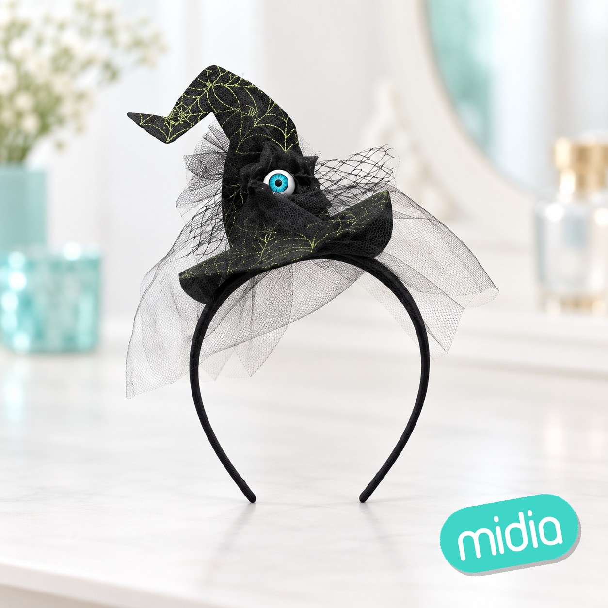 Diadema de bruja