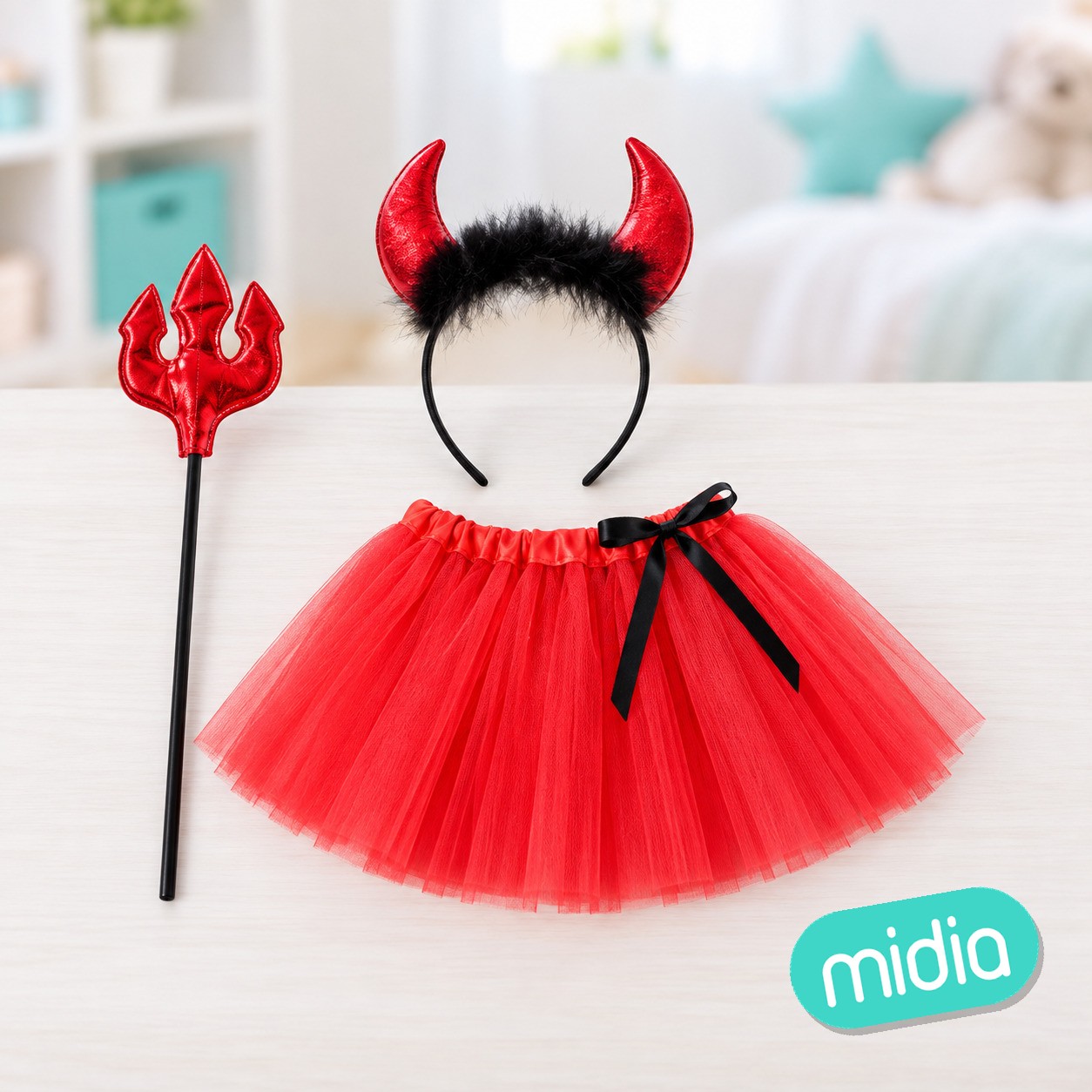 Set tutu diablesa 3pc