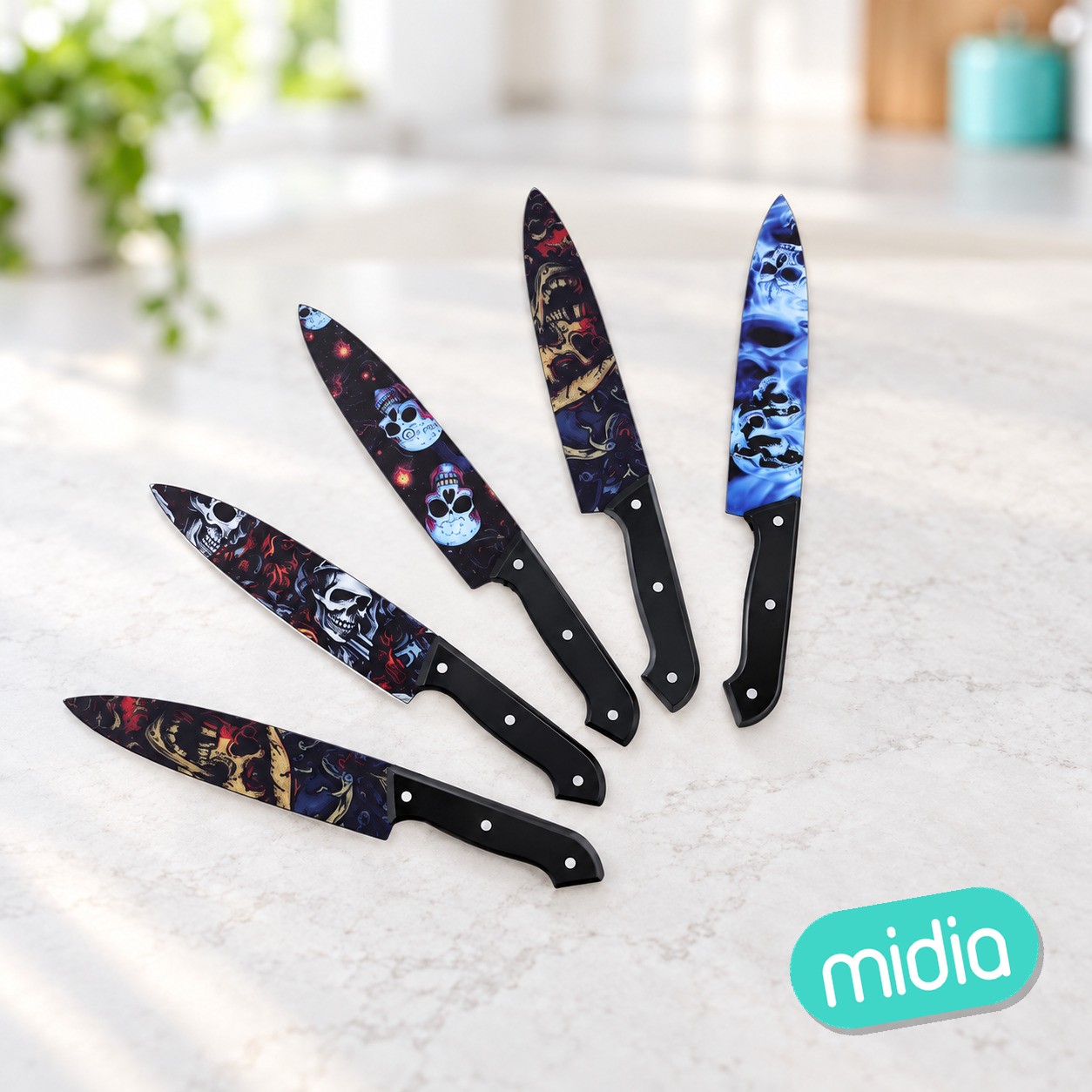 Cuchillo print halloween
