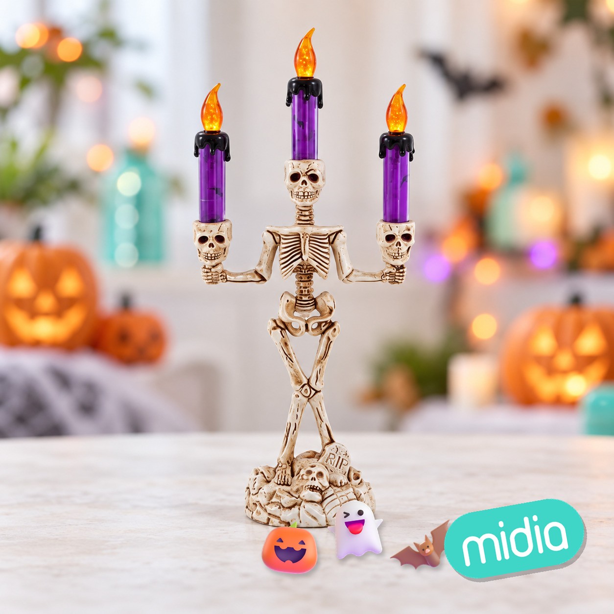 Candelabro esqueleto