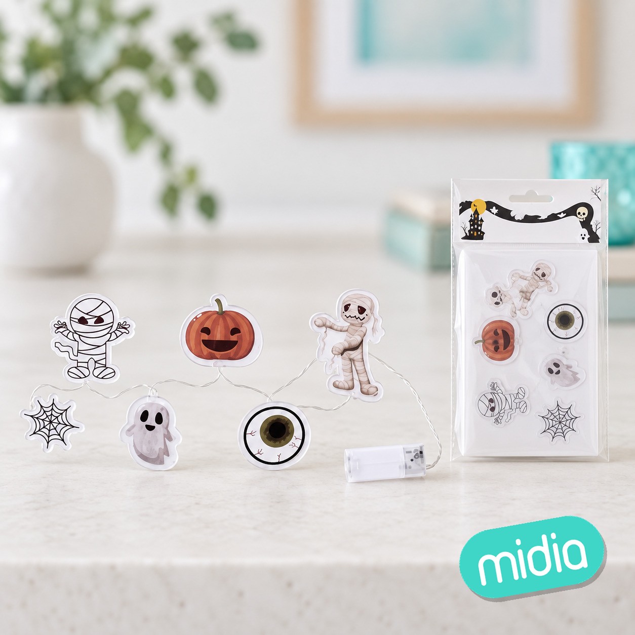 Pegatina gel led figuritas hlw