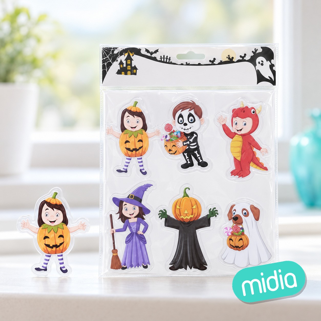 Pegatina gel figuritas hlw
