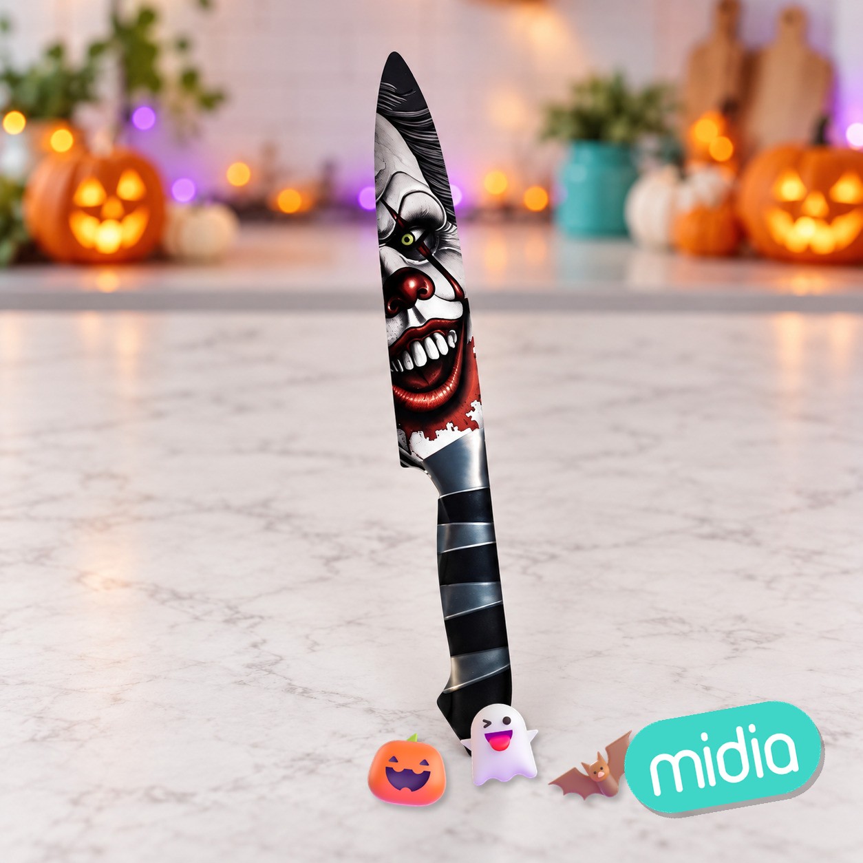 Cuchillo print payaso