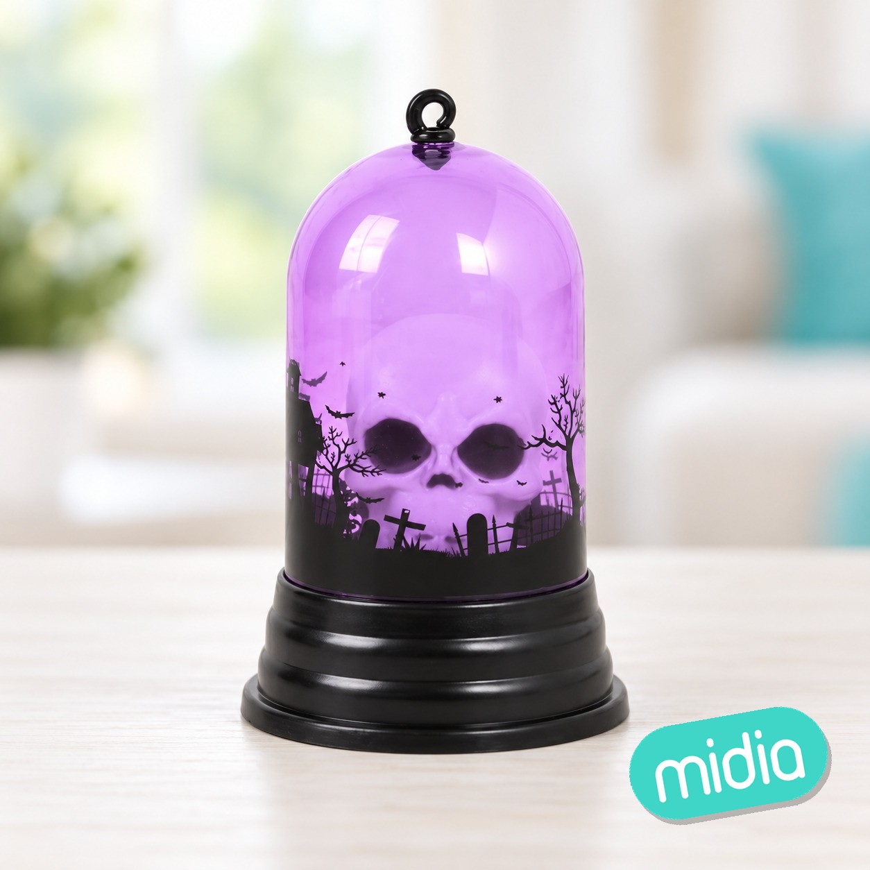 Adorno halloween surtido con luz
