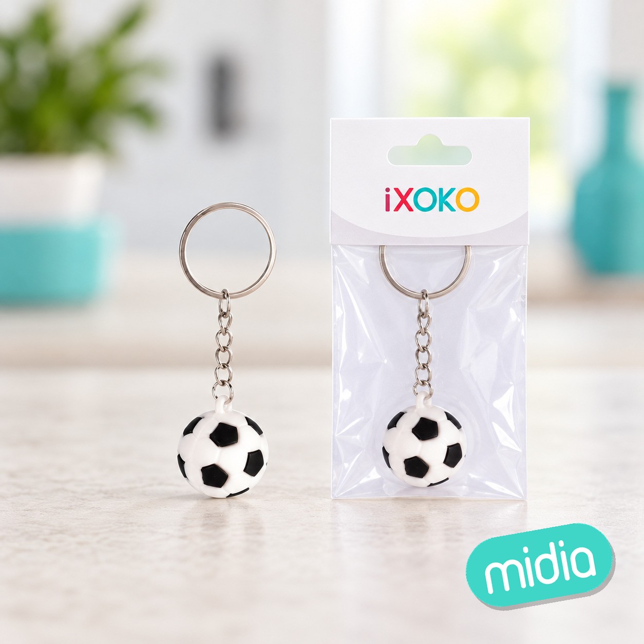 Pack pinata llavero futbol 2pcs
