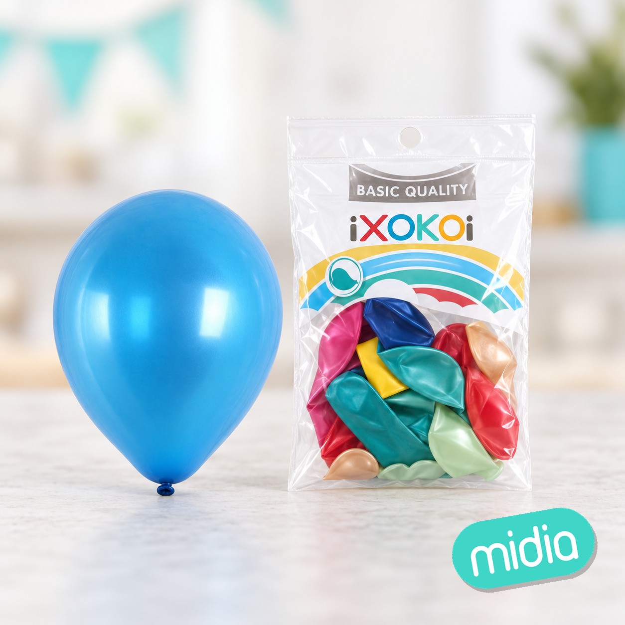 Globos 10pcs 2.2g 30cm surtido perla