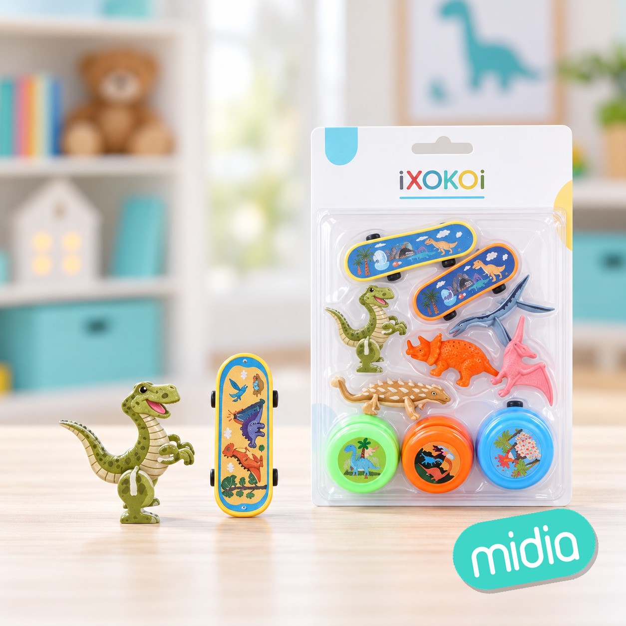 Pack pinata dino 12pcs