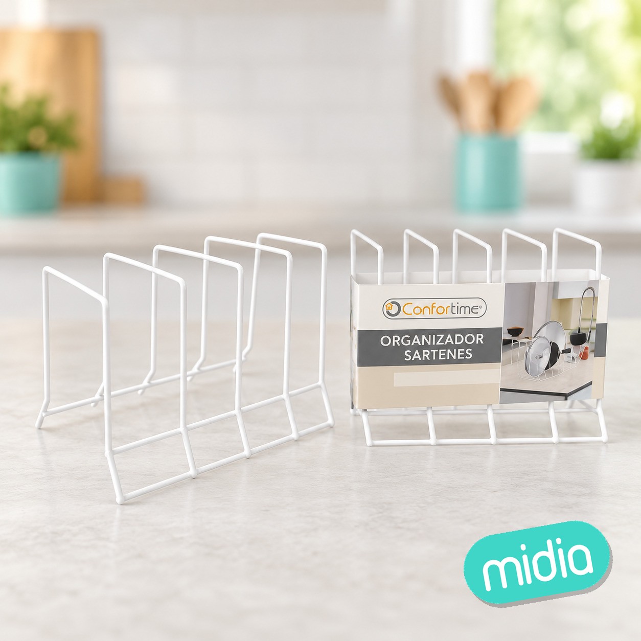 Organizador sarten 26x20.9x19.6cm confor