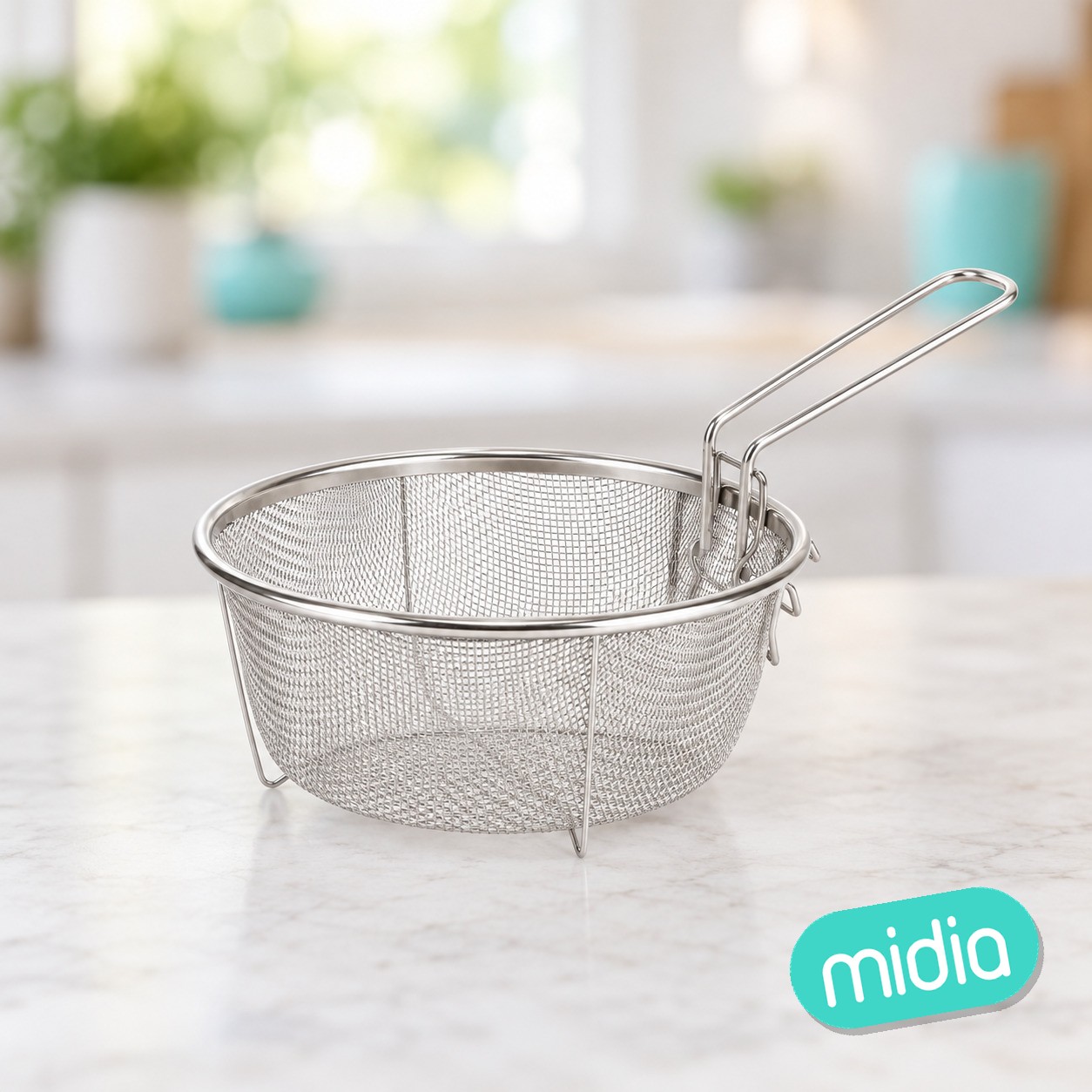 # -48- freidora metal 23cm plegable qutti