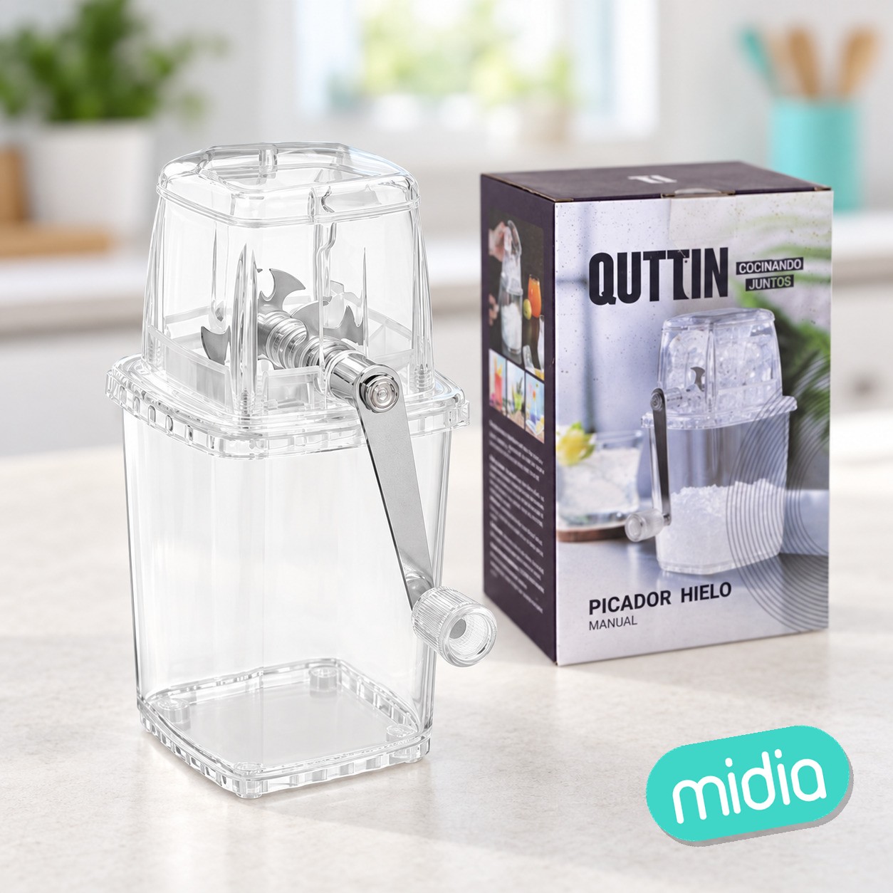 Picador hielo manual quttin
