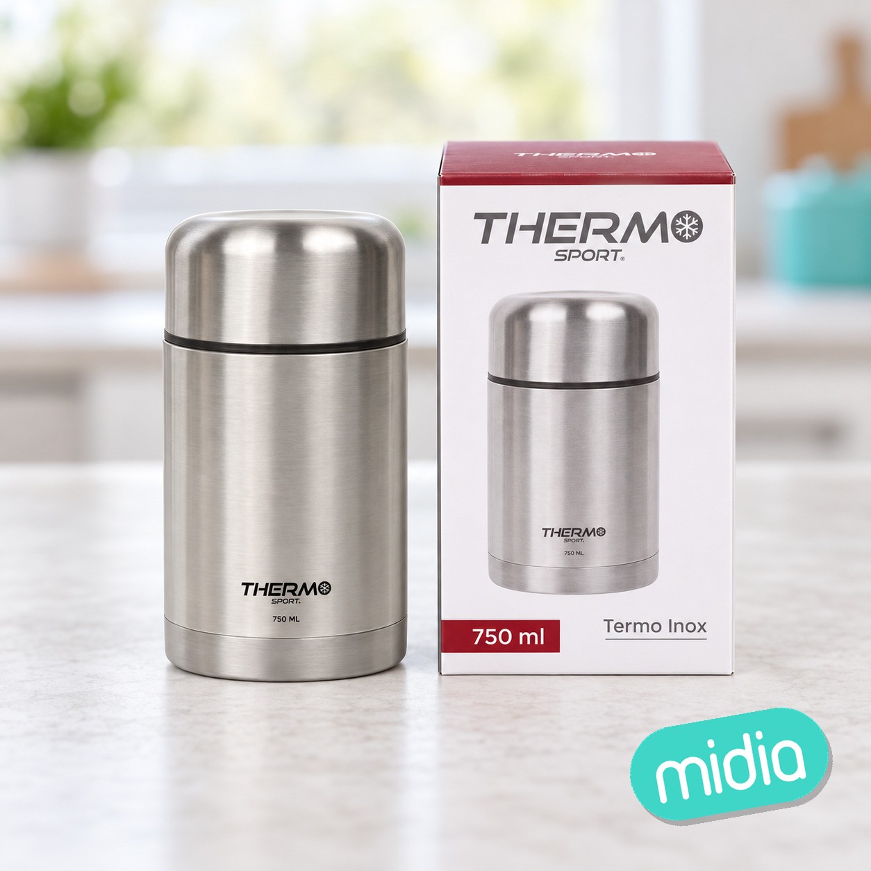Termo comida inox 750ml thermosport