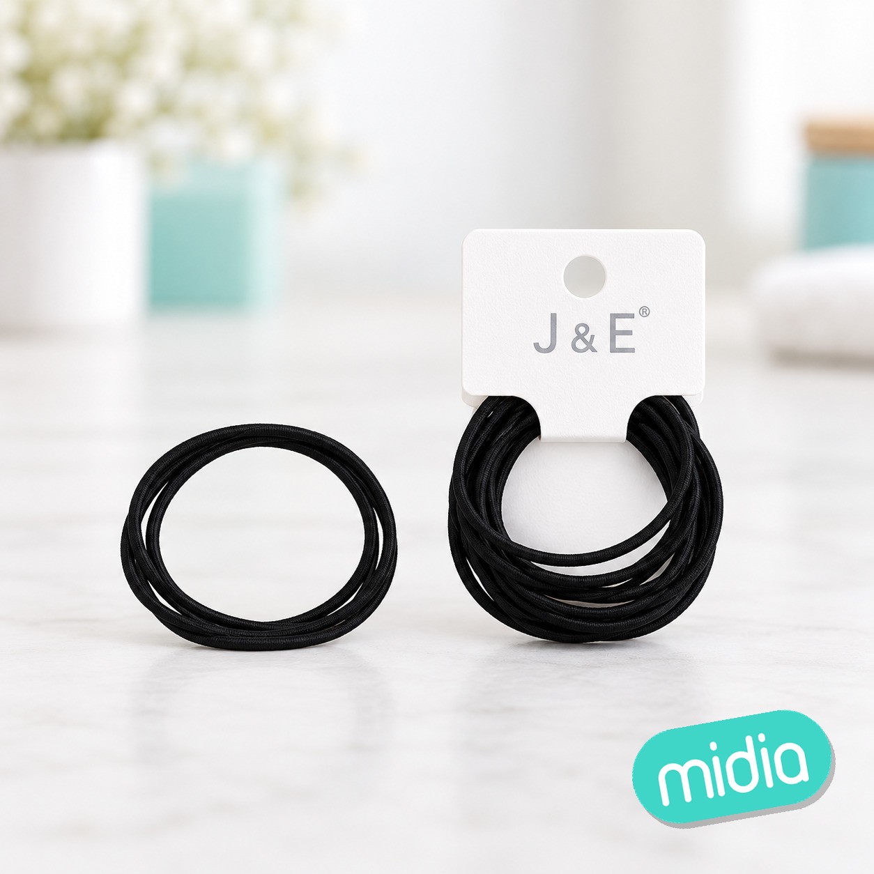 ±0.25cm 10pcs set goma fina negra