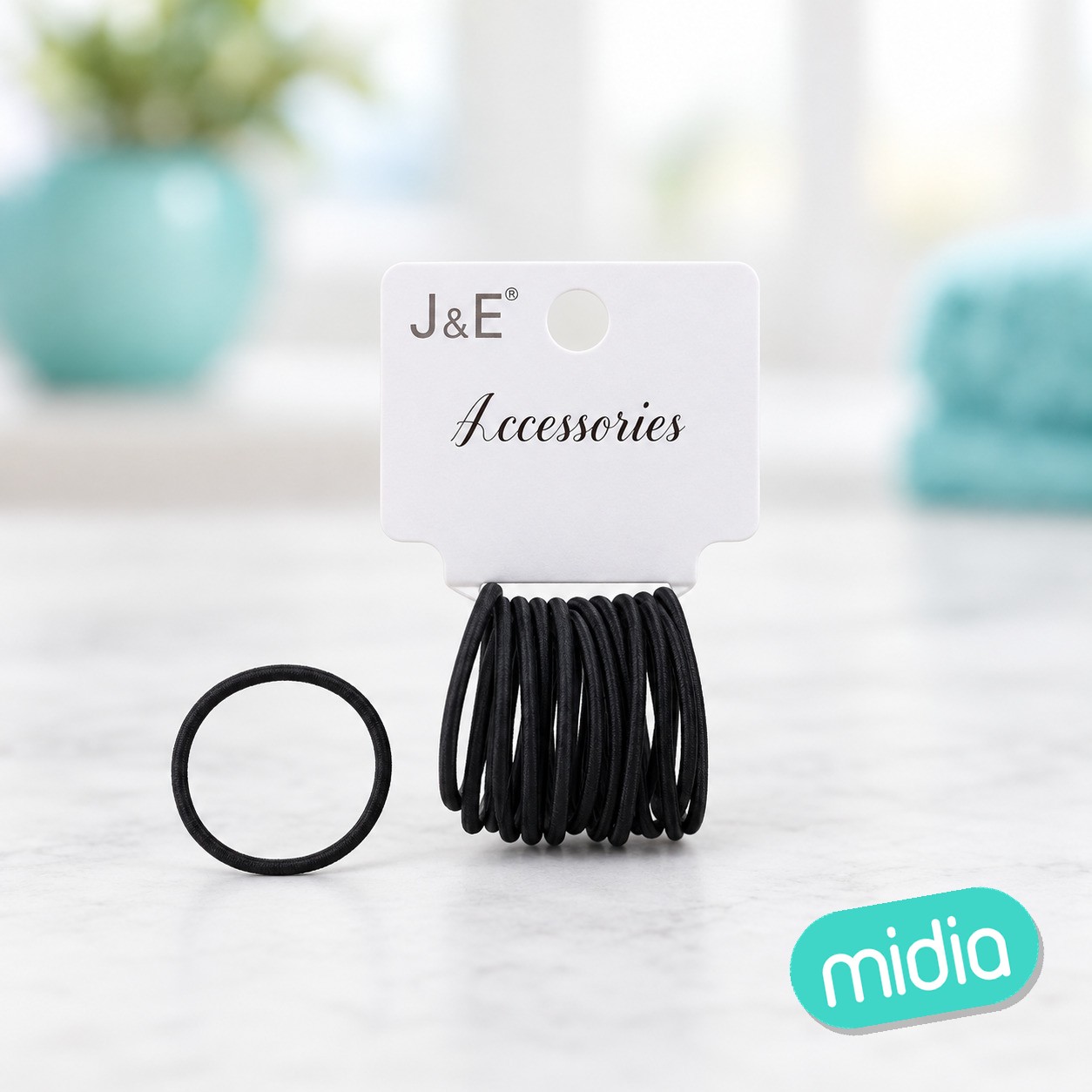 0.3cm set de goma color negro