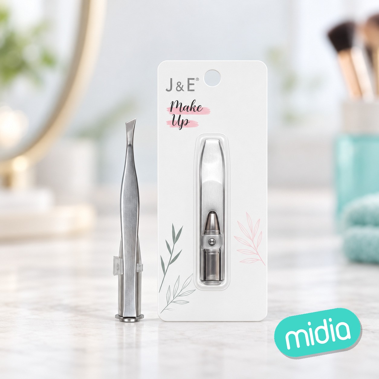 Pinza cejas con iluminacion 15*85mm
