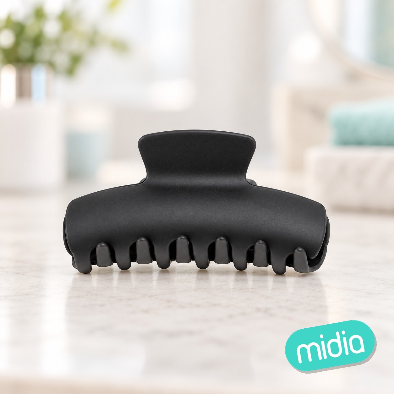 9cm pinzade pelo irrompible/negro hvitop i 9cm