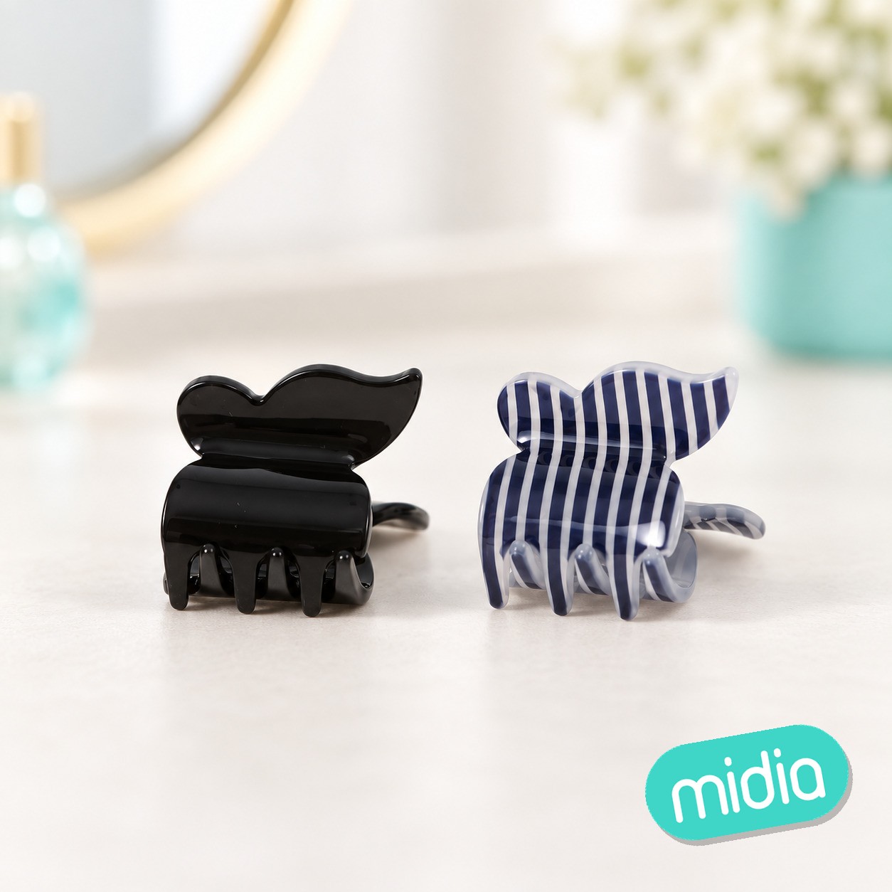 Set de pinzas del pelo 2pcs