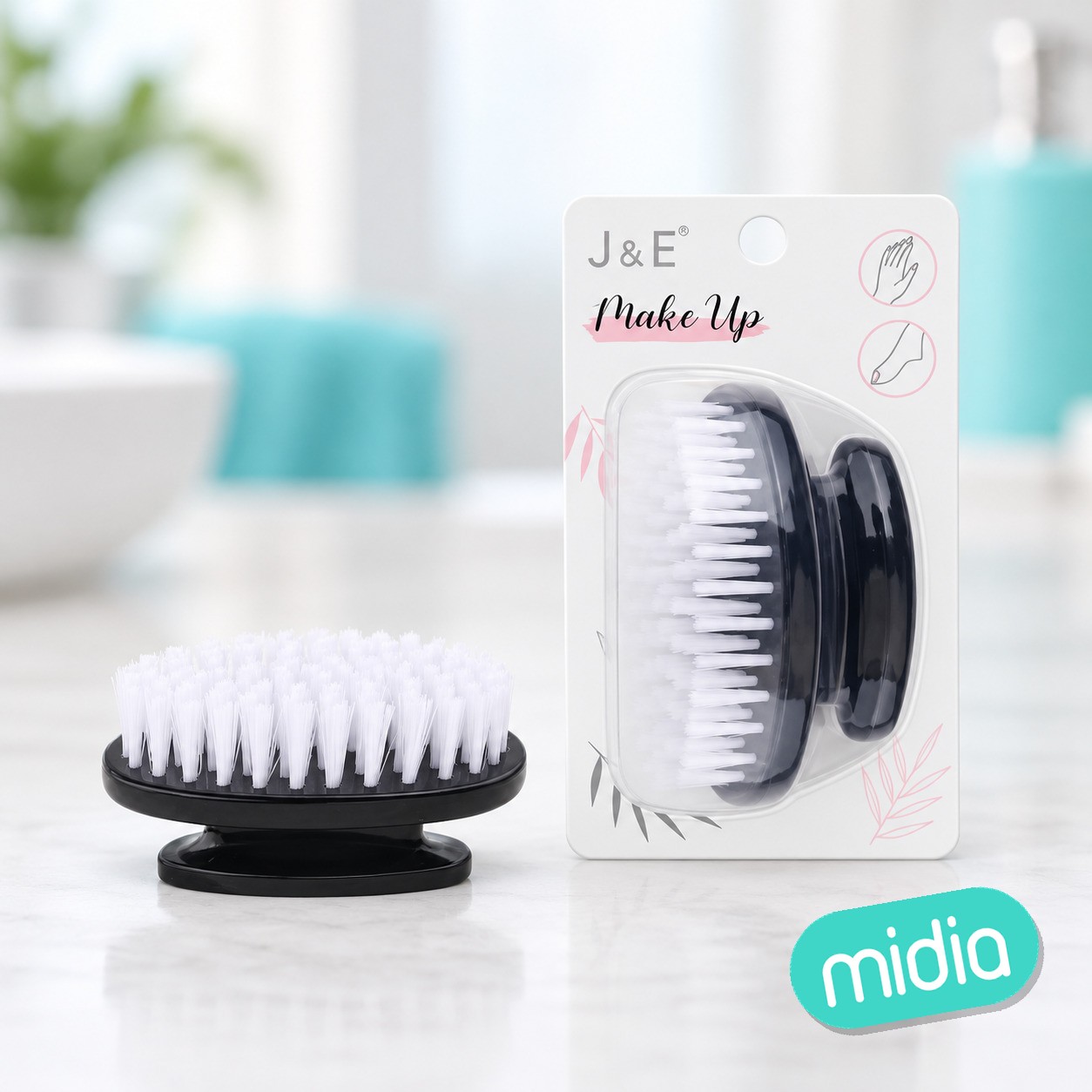 50*85mm cepillo redonda para uñas