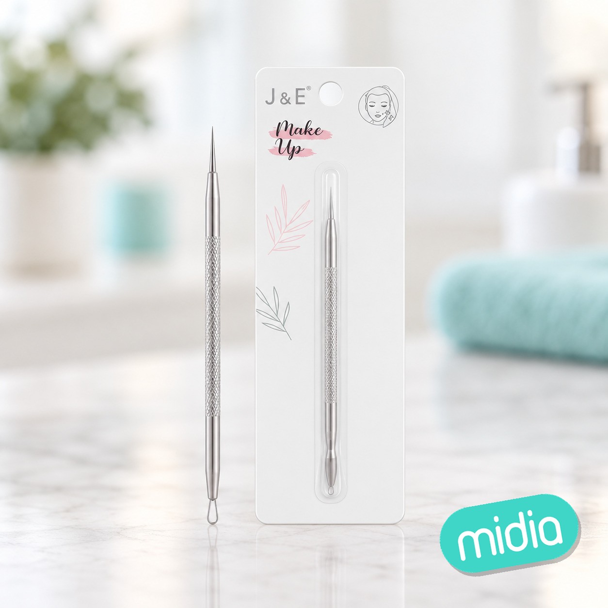 4*119mm extractor de espinillas acne
