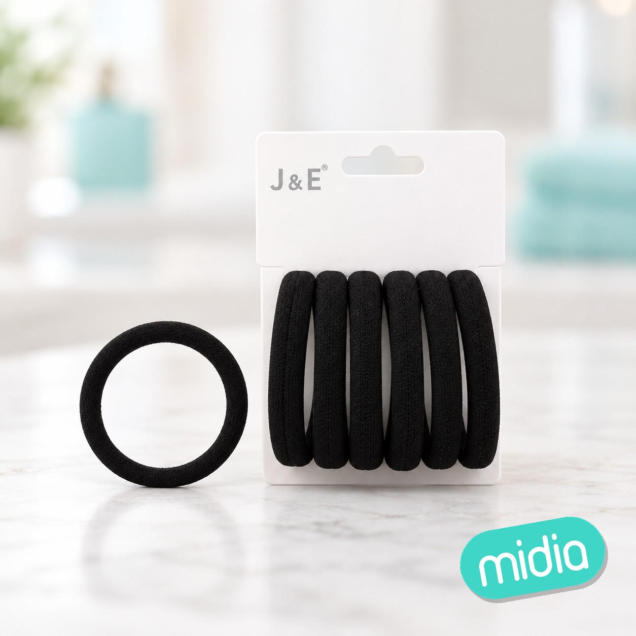 Coletero negro 6pcs nº18 ±50mm