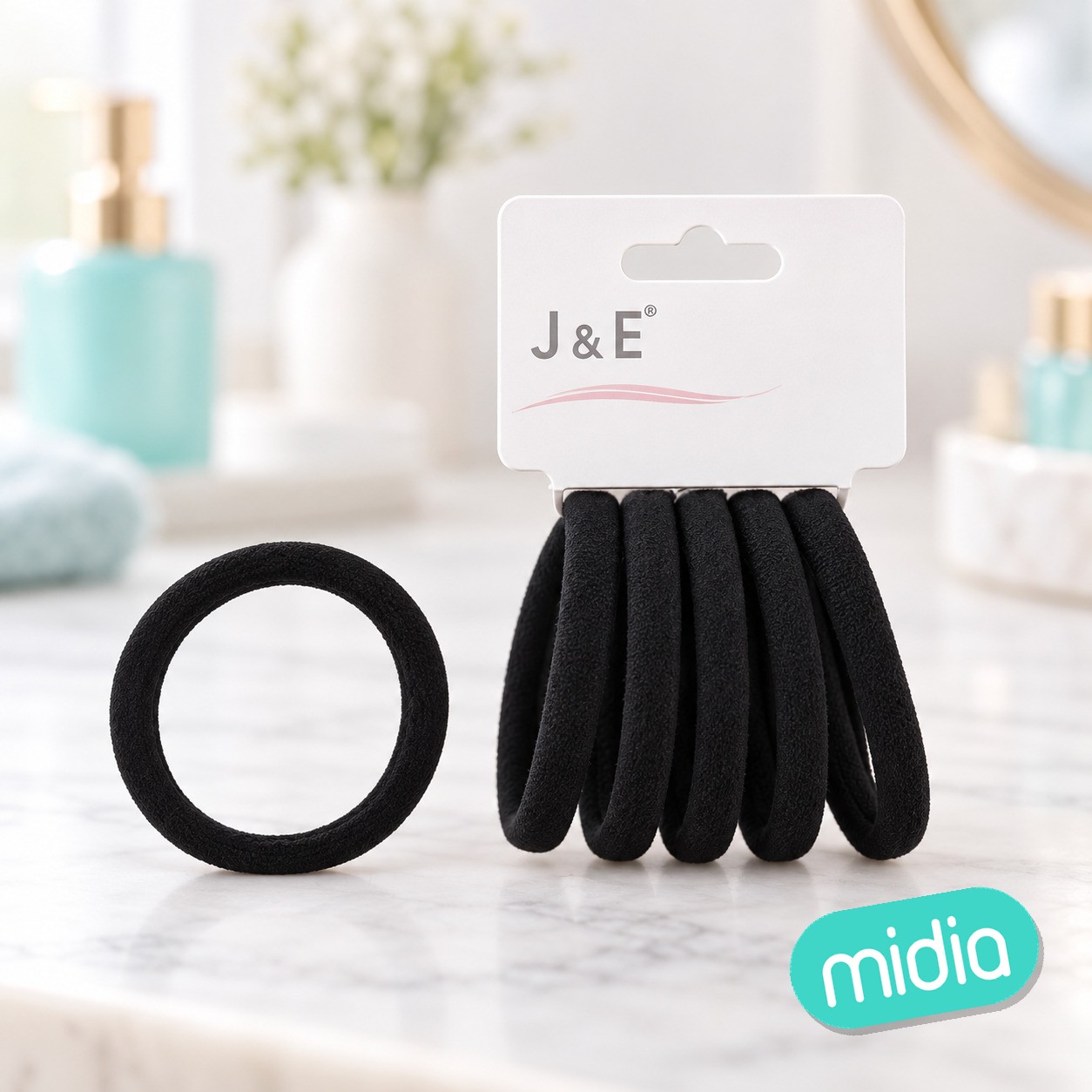 Coletero negro 6pcs nº18 ±50mm grueso