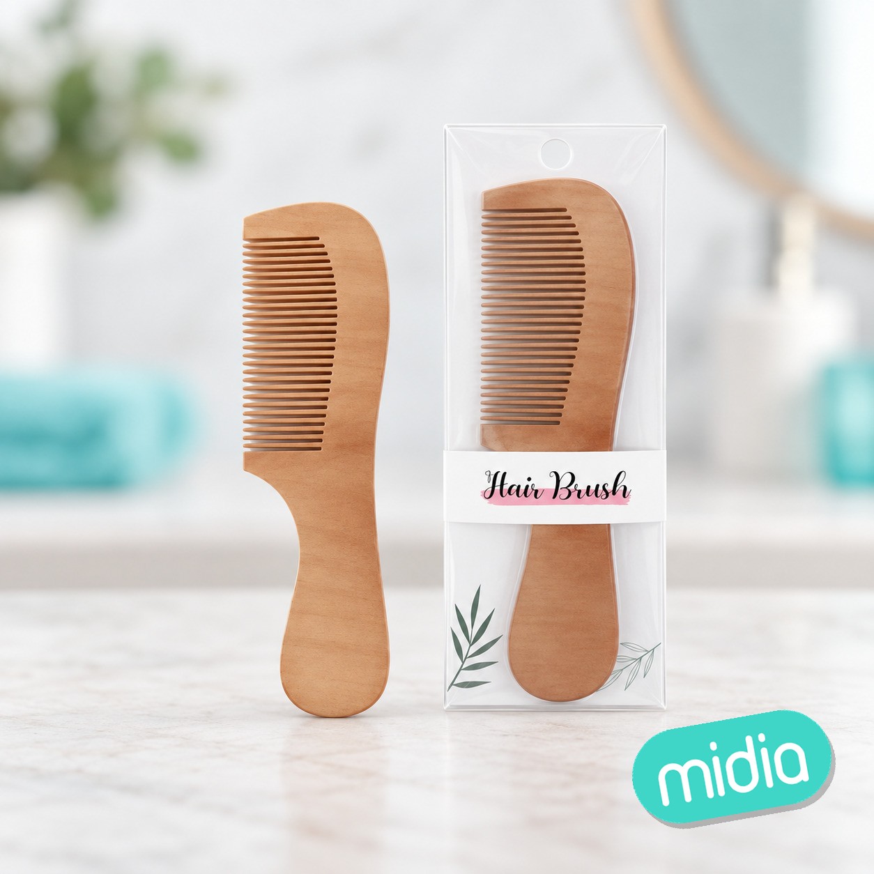Peine de madera 175*52mm